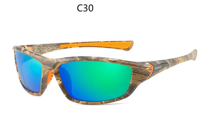 Luxury Polarized Sunglasses - Men's Driving Shades for Vintage Travel Fishing, Classic Glasses
