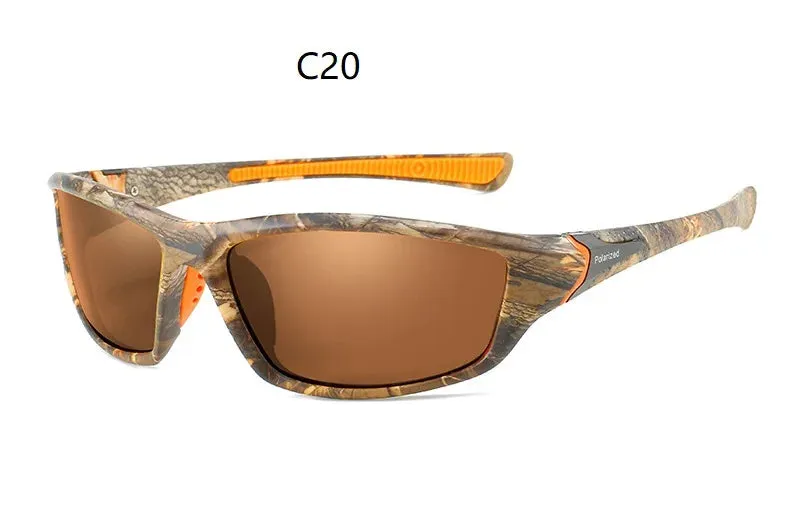 Luxury Polarized Sunglasses - Men's Driving Shades for Vintage Travel Fishing, Classic Glasses