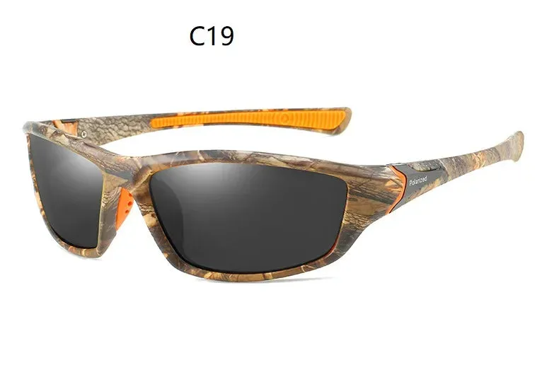 Luxury Polarized Sunglasses - Men's Driving Shades for Vintage Travel Fishing, Classic Glasses