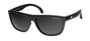 Mako Tidal Matte Black Frame Glass Lens Polarised Sunglasses