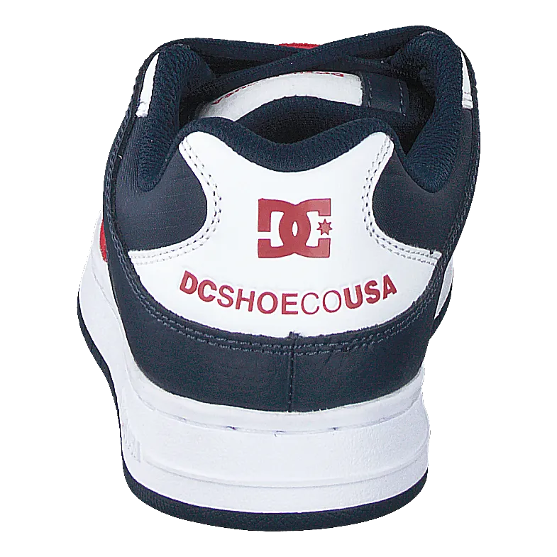 Manteca White/navy/red