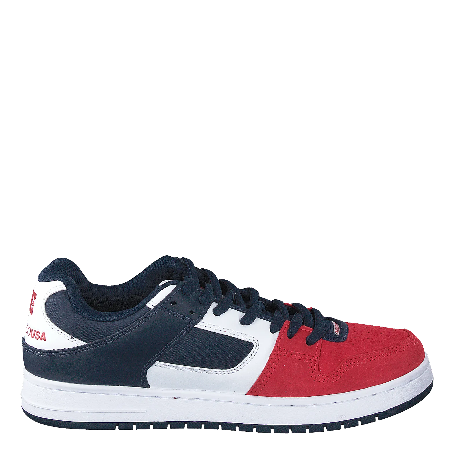 Manteca White/navy/red