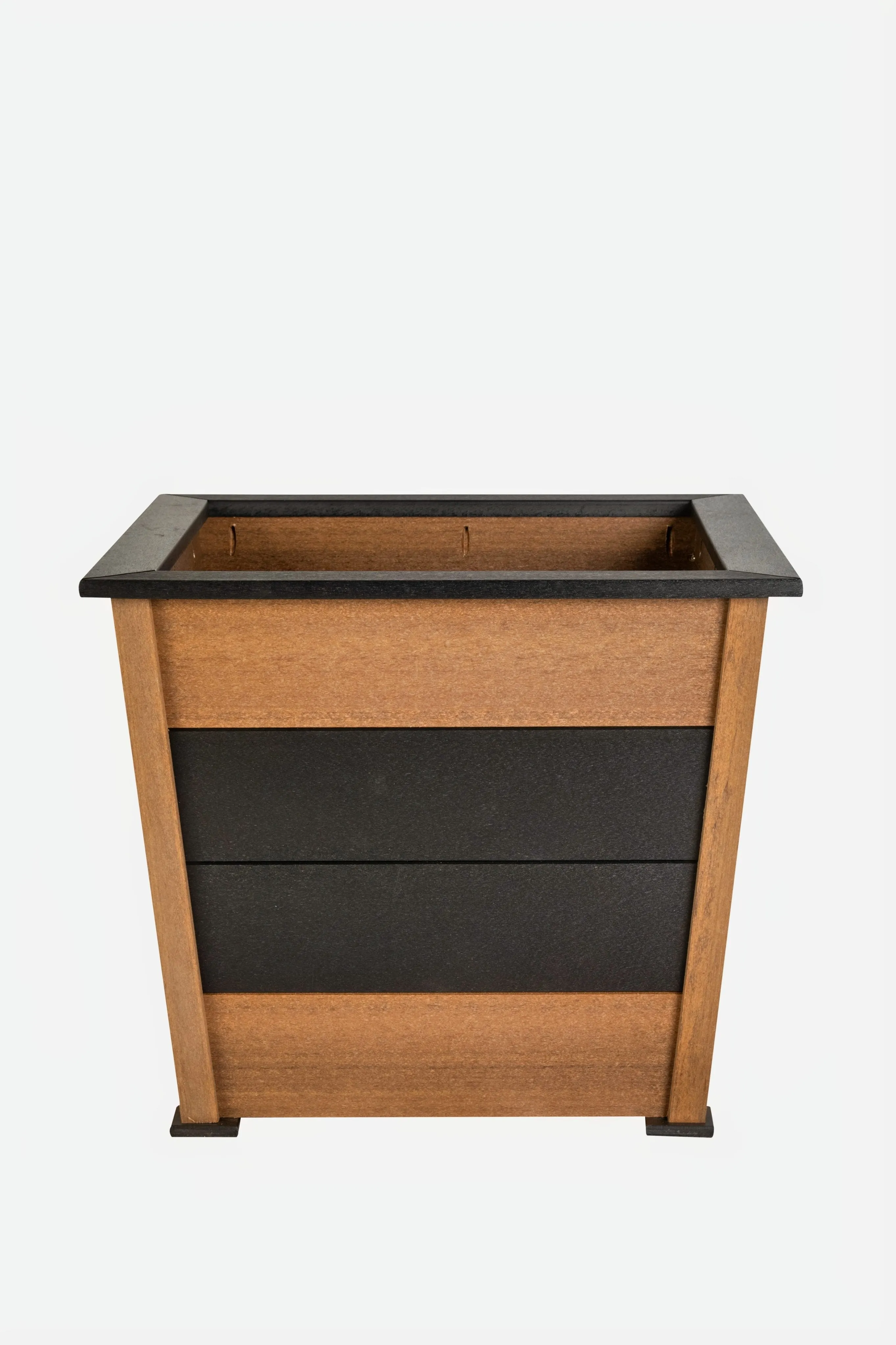 Medium 21.5 Inch Square Poly Planters