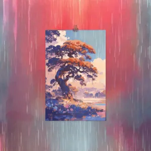 Melting Rain Poster