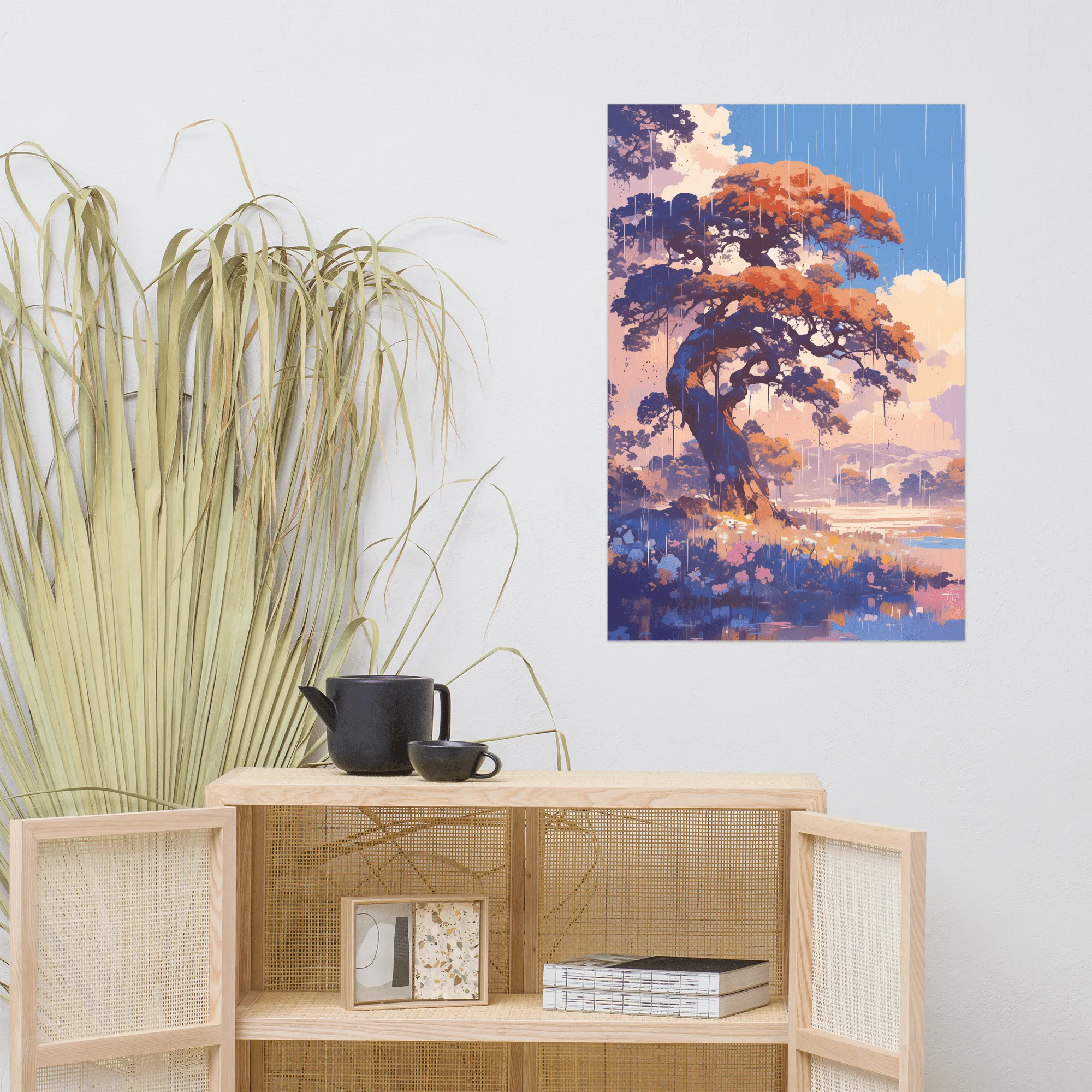 Melting Rain Poster