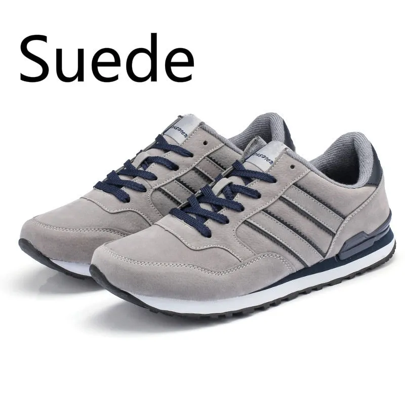 Men Casual Shoes Light Suede Leather