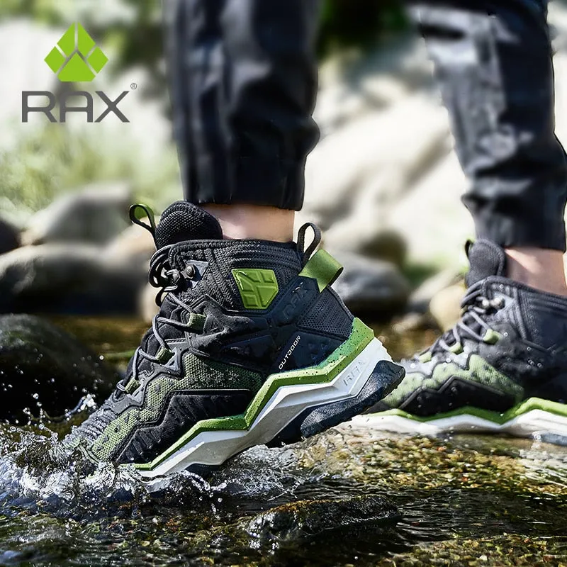 Men Leather Trekking Boots Trail Camping Climbing Hunting Sneakers Women