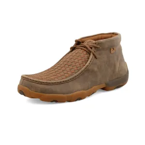 MENS BASKETWEAVE TX DRIVING MOC