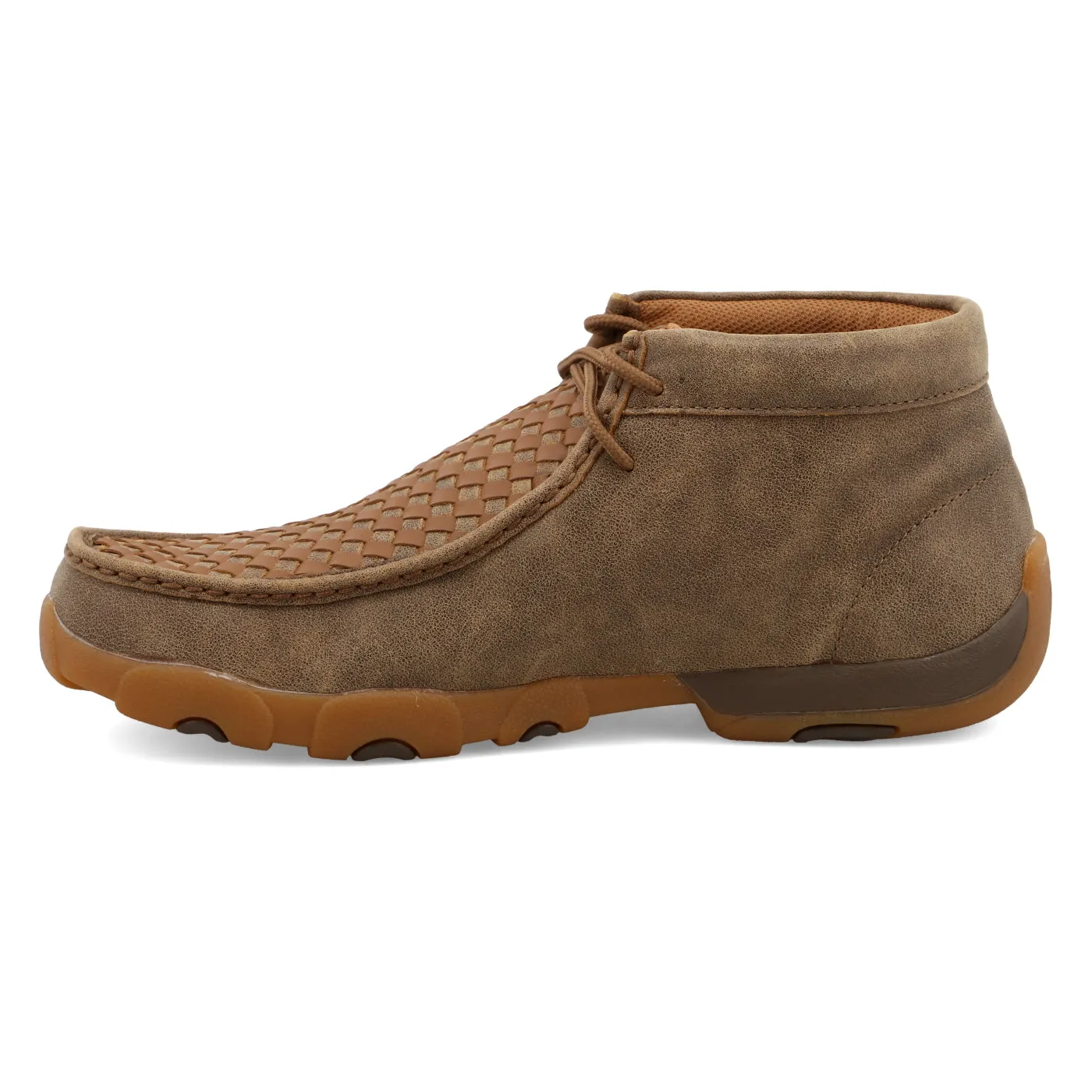 MENS BASKETWEAVE TX DRIVING MOC