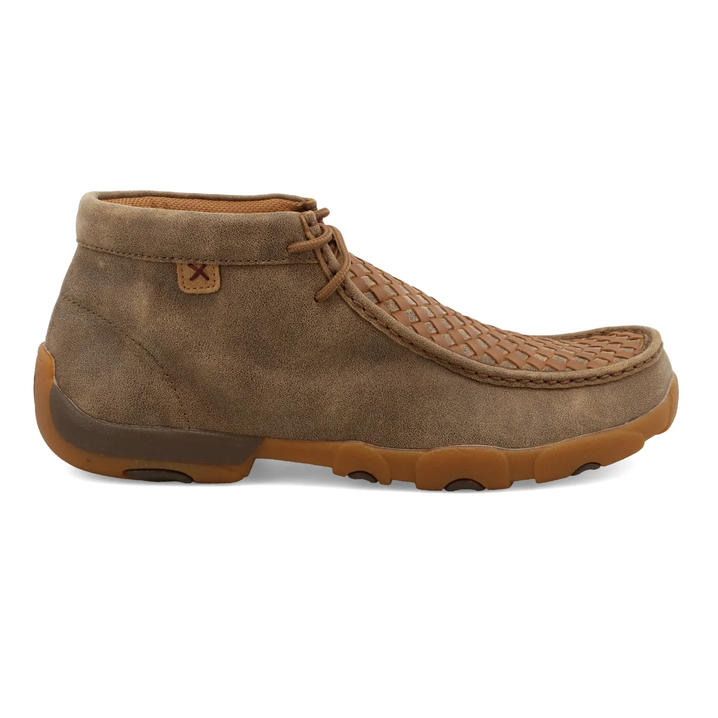 MENS BASKETWEAVE TX DRIVING MOC