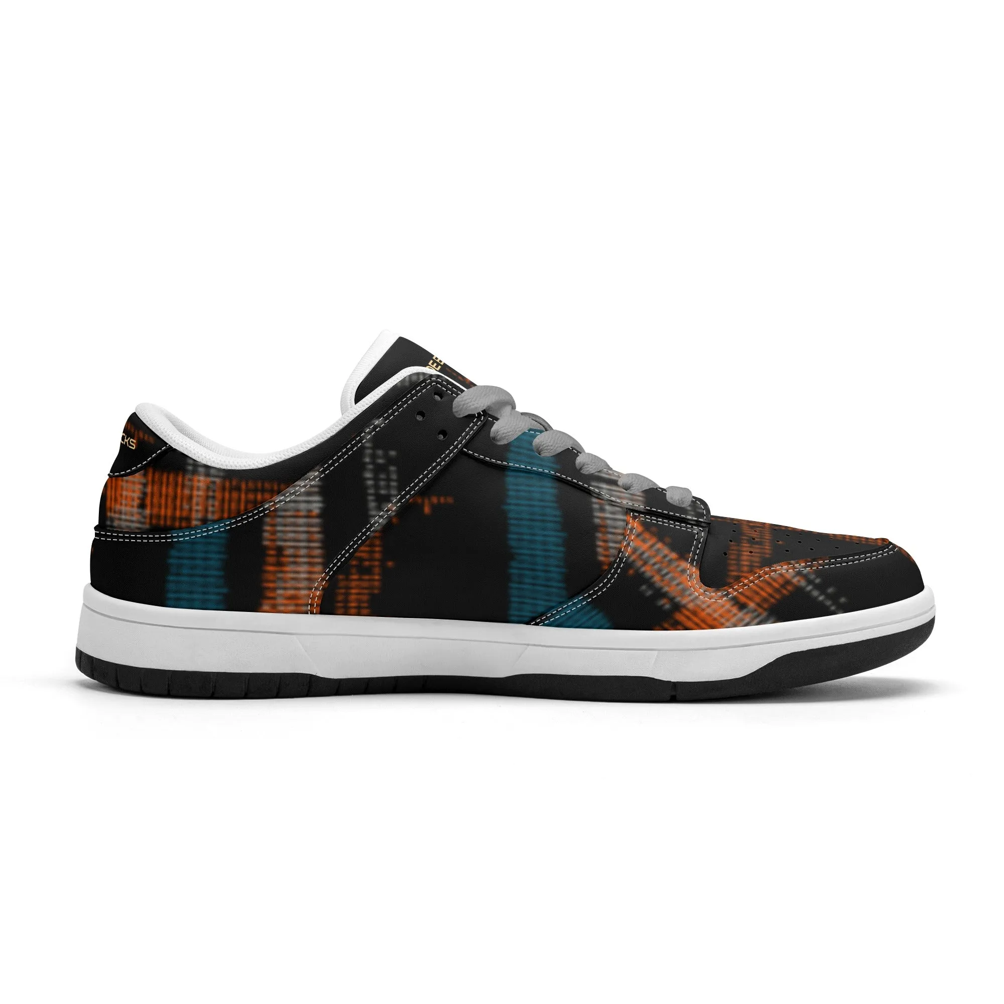 Mens Dunk Stylish Low Top Leather Sneakers