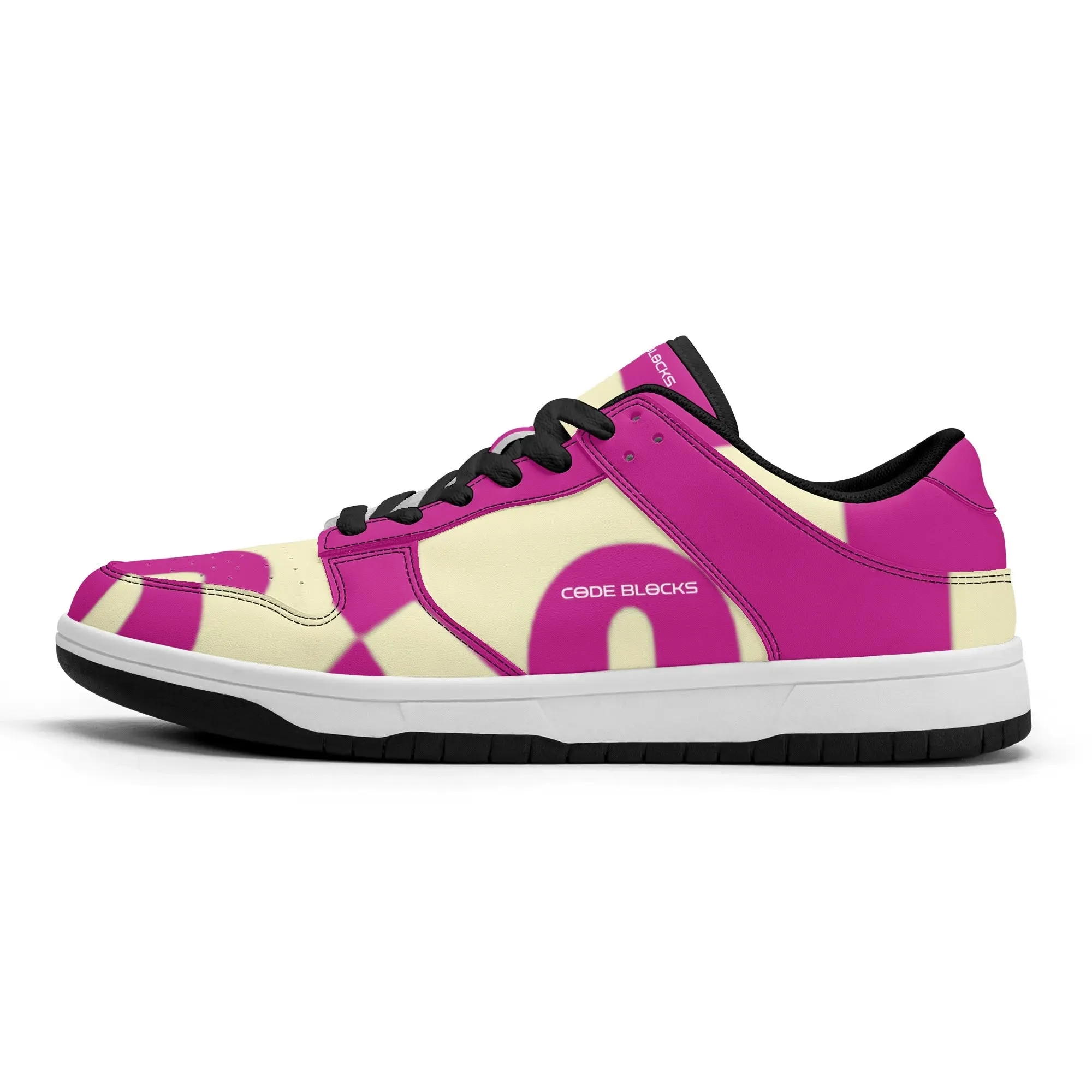 Mens Dunk Stylish Low Top Leather Sneakers