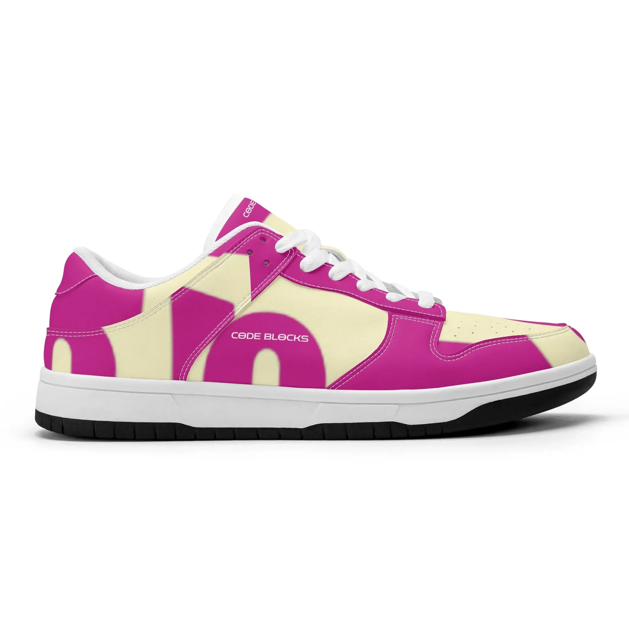 Mens Dunk Stylish Low Top Leather Sneakers