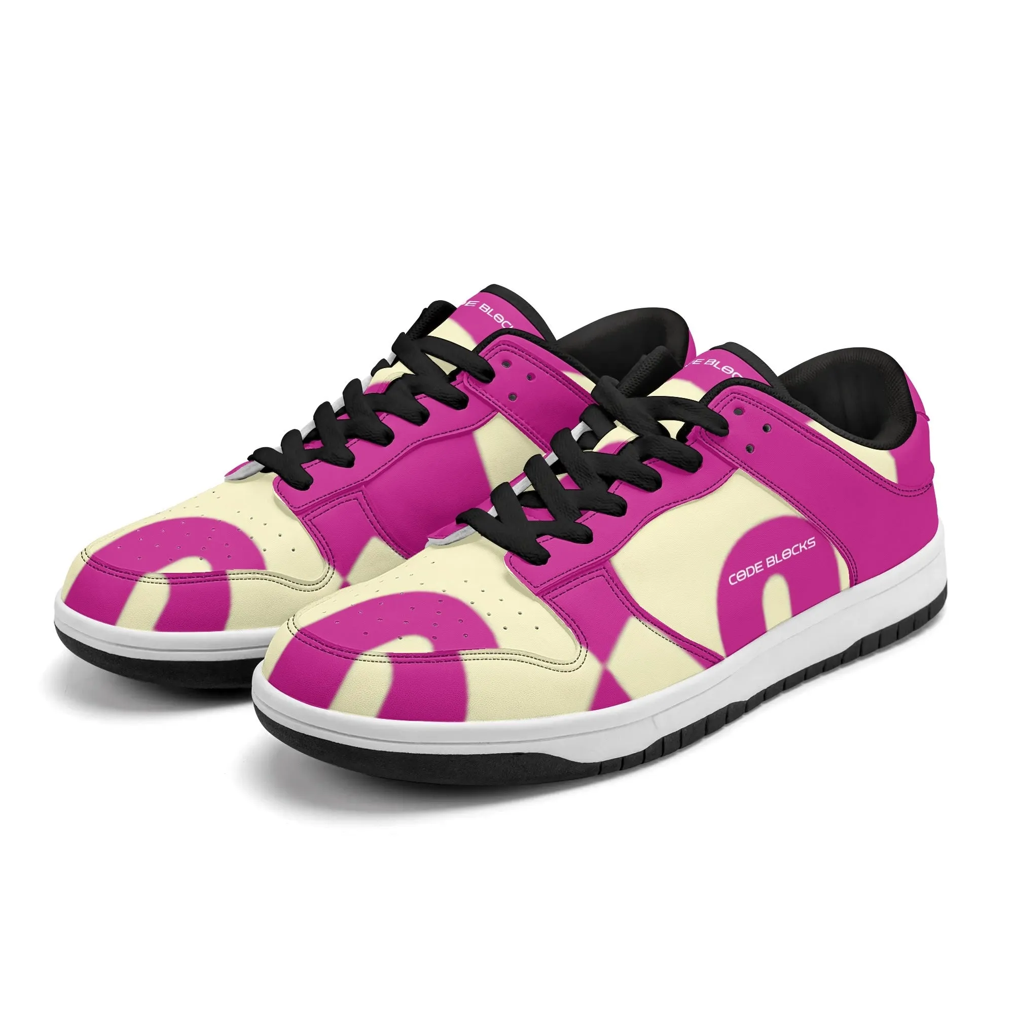 Mens Dunk Stylish Low Top Leather Sneakers