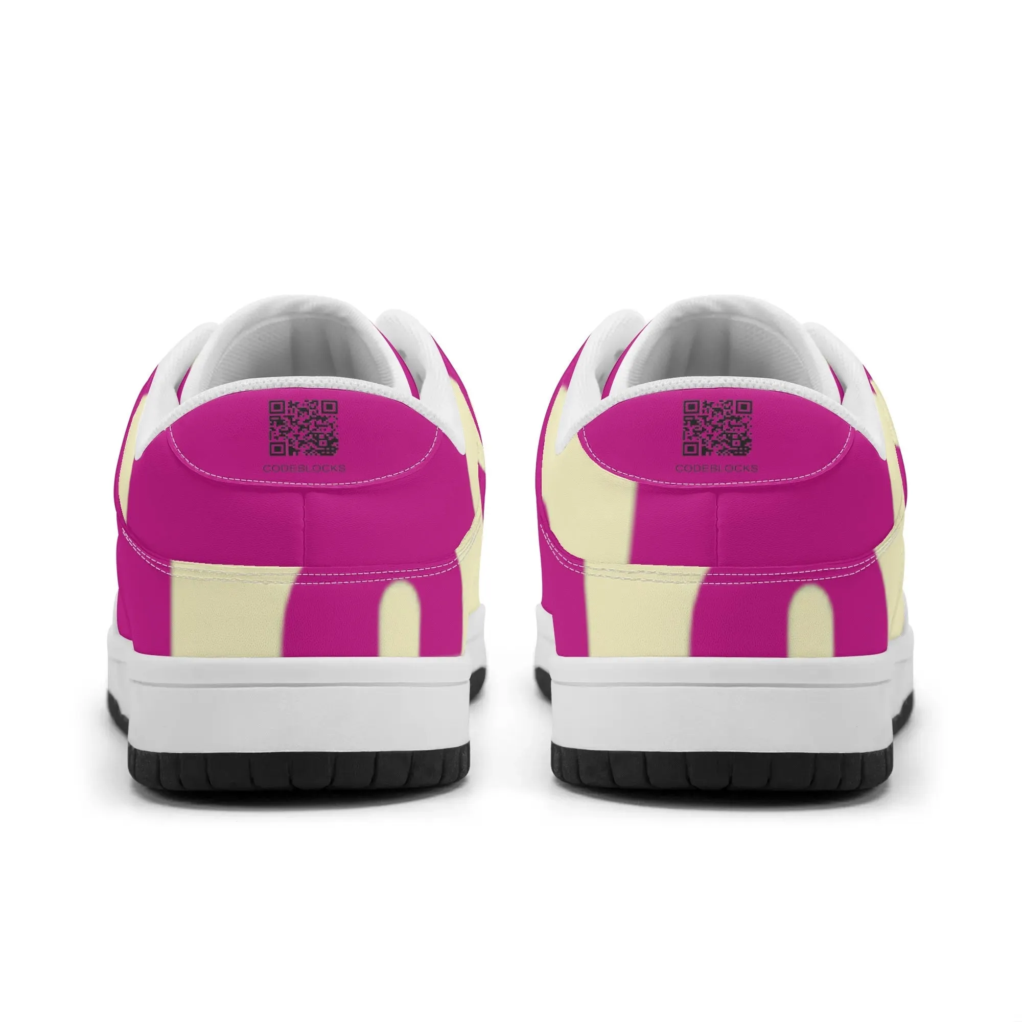 Mens Dunk Stylish Low Top Leather Sneakers