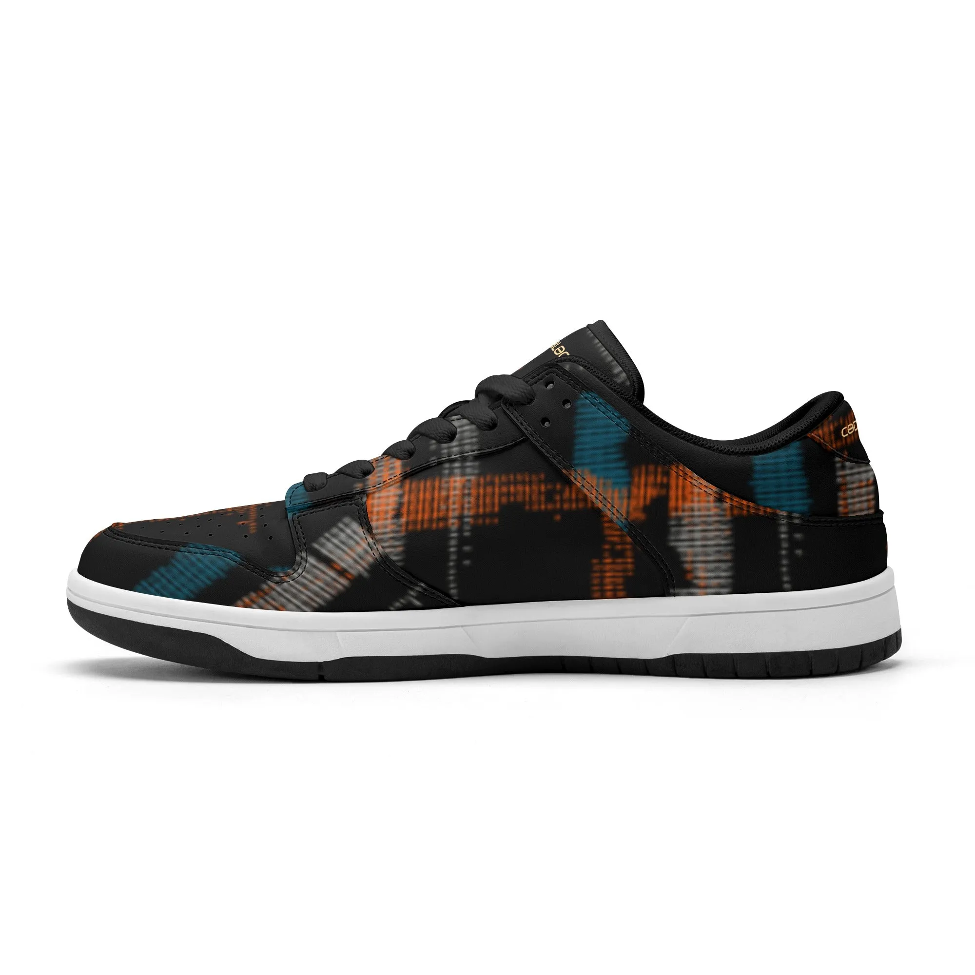 Mens Dunk Stylish Low Top Leather Sneakers