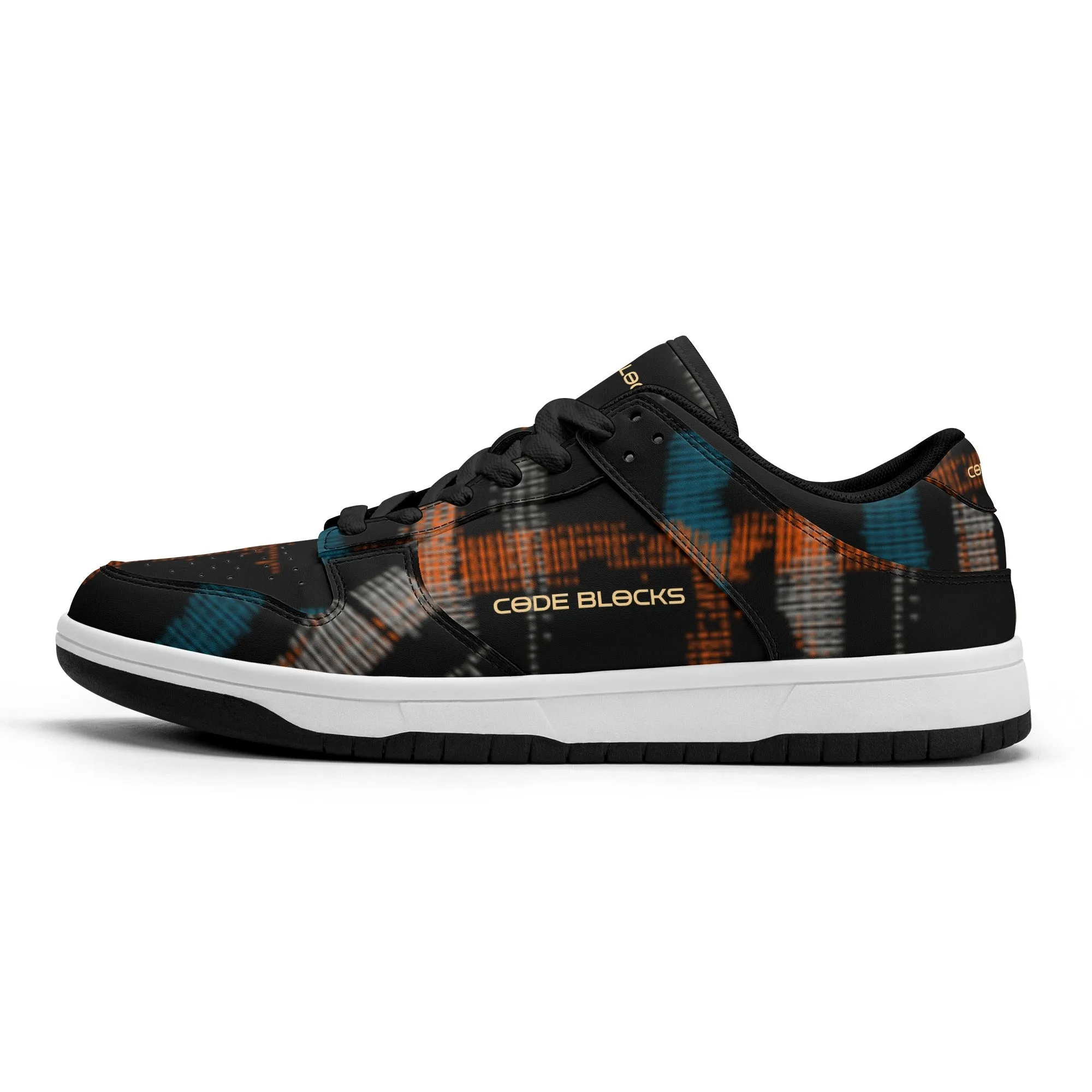 Mens Dunk Stylish Low Top Leather Sneakers