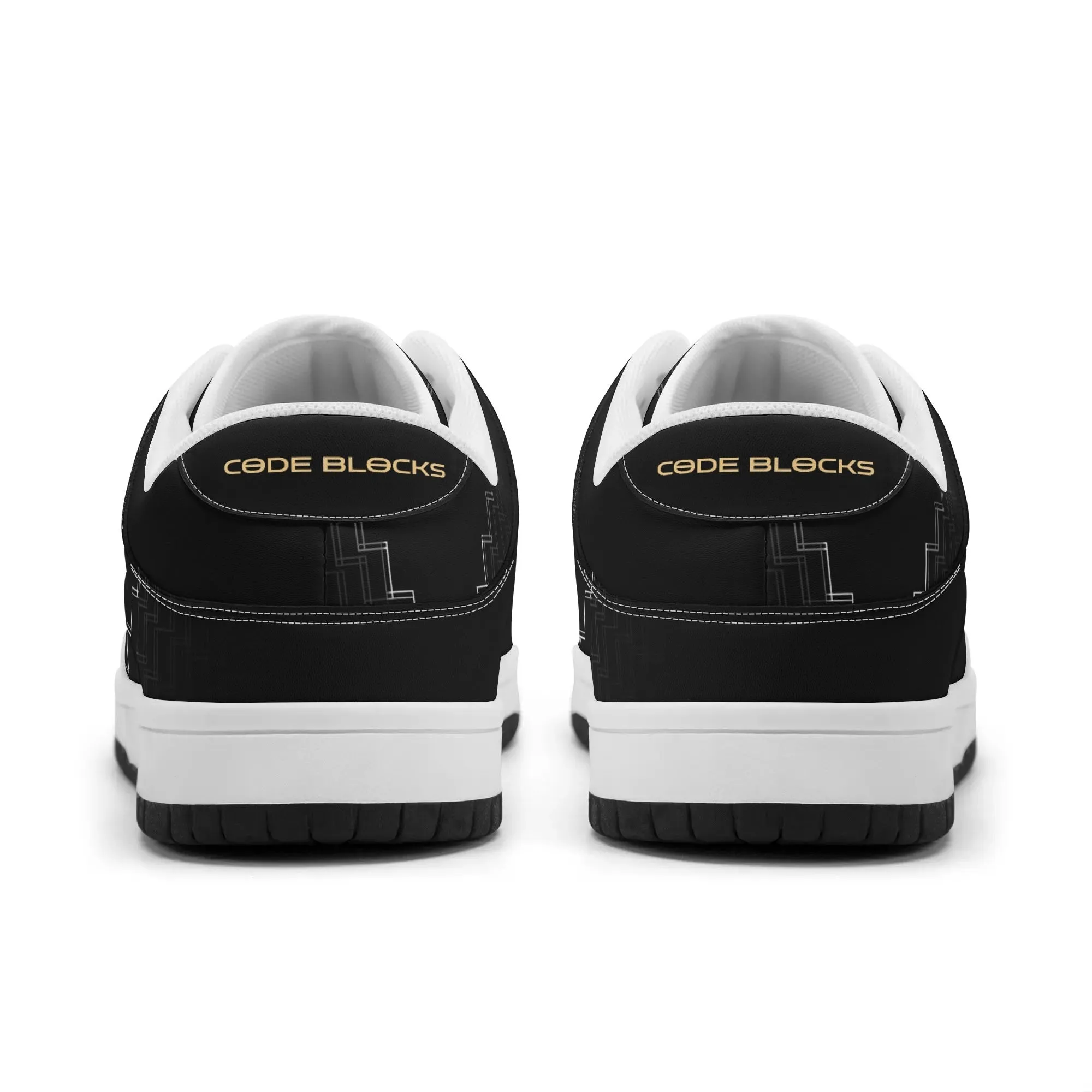 Mens Dunk Stylish Low Top Leather Sneakers