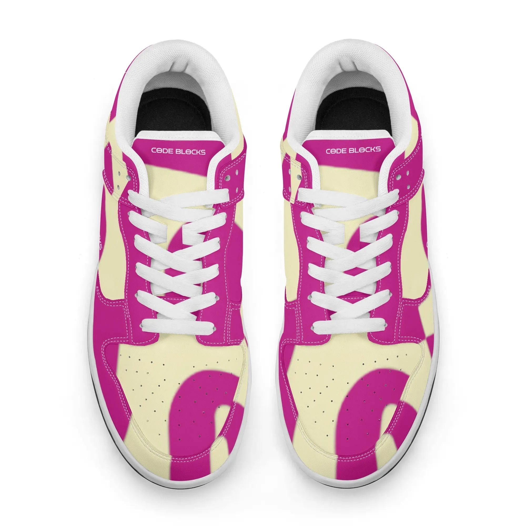 Mens Dunk Stylish Low Top Leather Sneakers