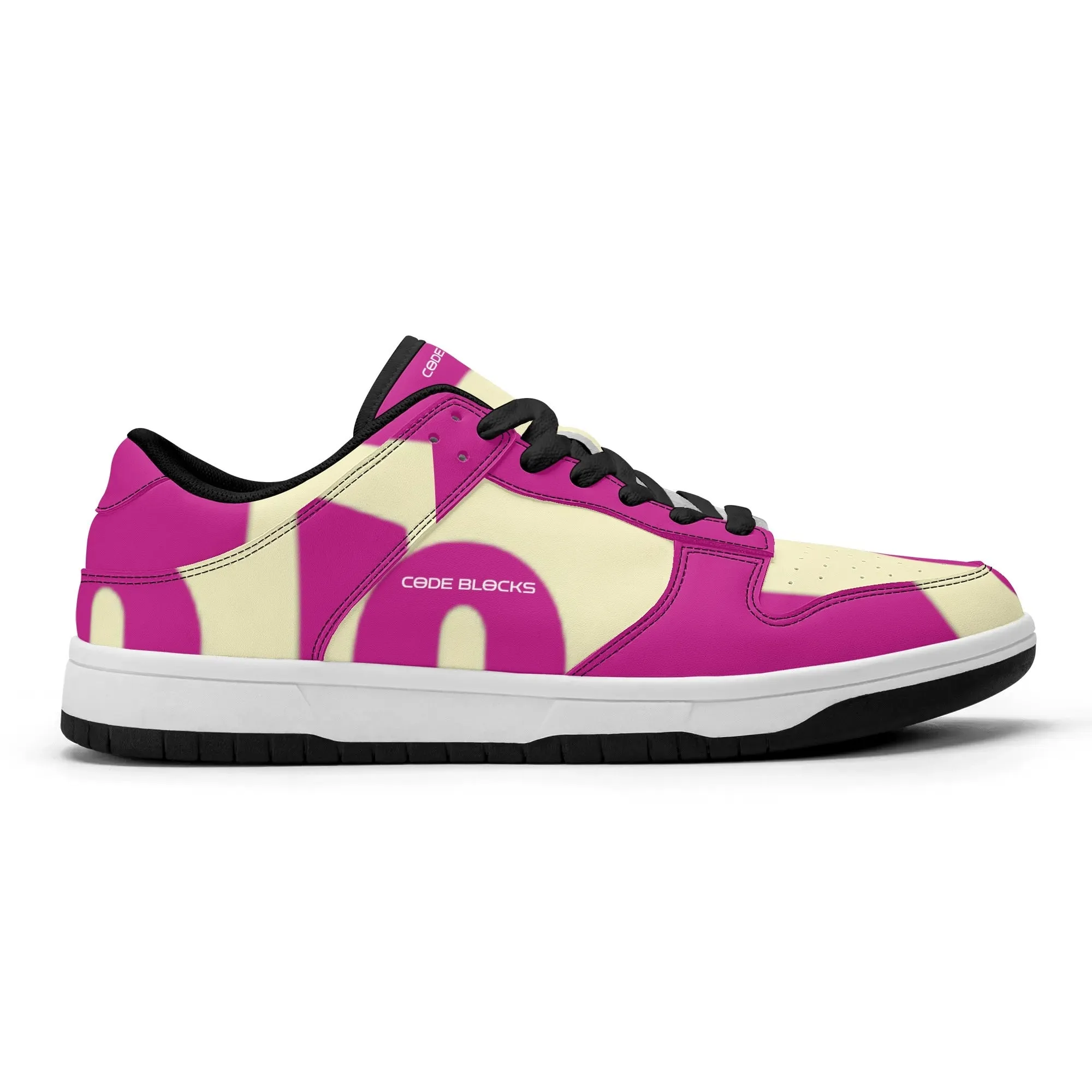 Mens Dunk Stylish Low Top Leather Sneakers