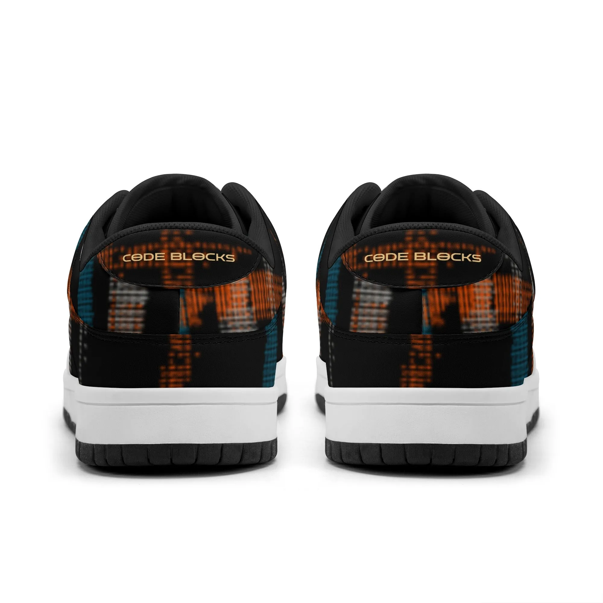 Mens Dunk Stylish Low Top Leather Sneakers