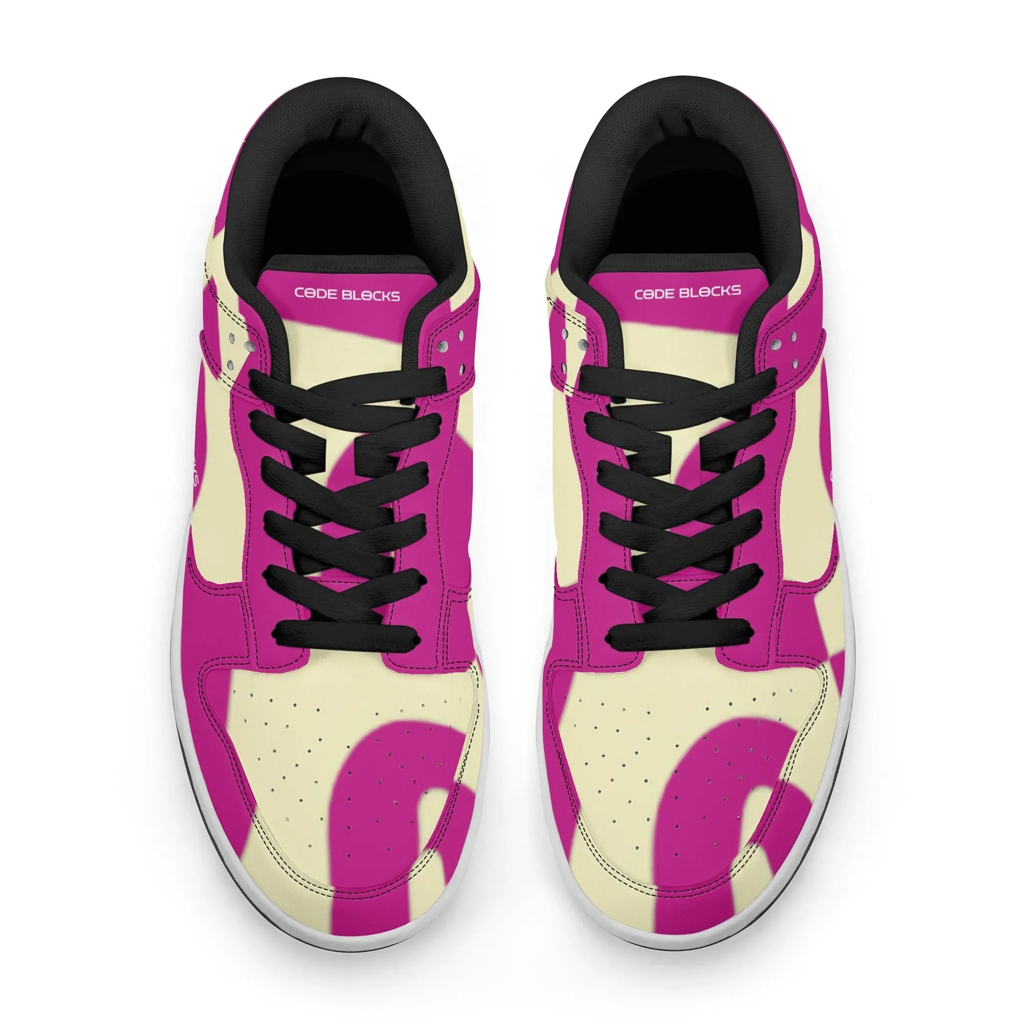Mens Dunk Stylish Low Top Leather Sneakers