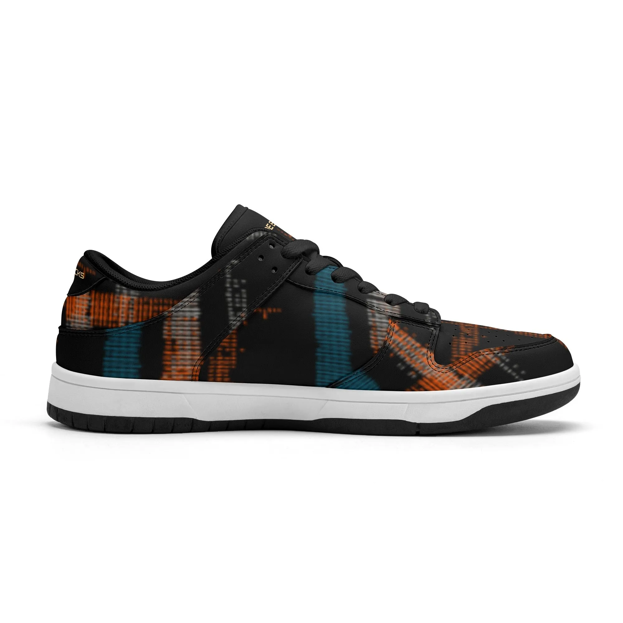 Mens Dunk Stylish Low Top Leather Sneakers