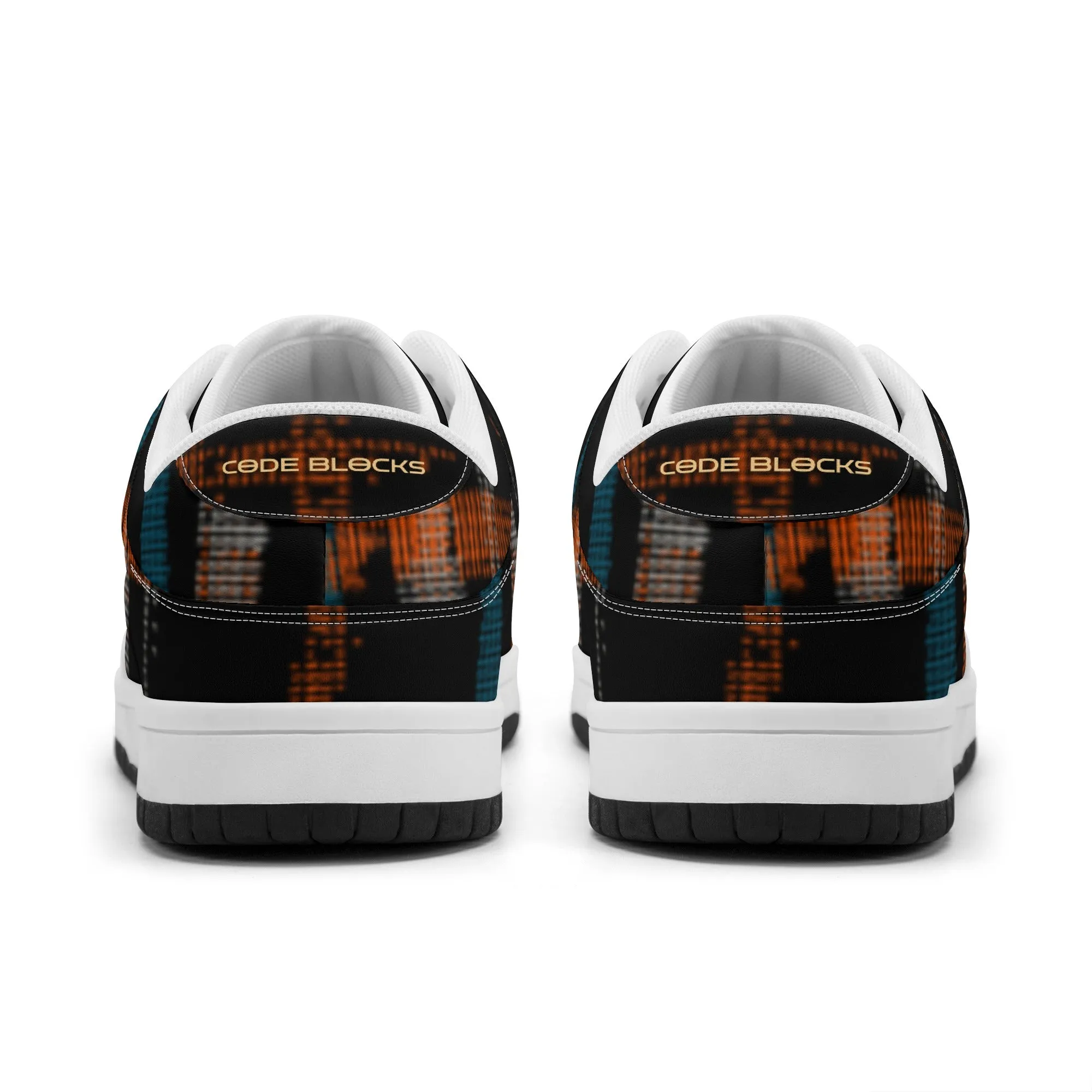 Mens Dunk Stylish Low Top Leather Sneakers