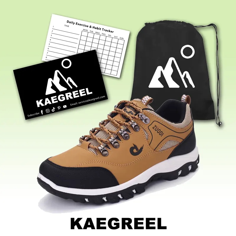 Men's Hiking Shoes Waterproof Walking Sneakers Outdoor Sport Brazil Vip