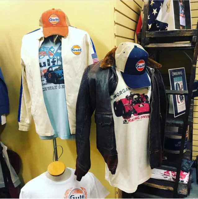 Men's M&P Speed Shop T-Shirt: GULF Research Racing 1974