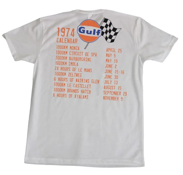 Men's M&P Speed Shop T-Shirt: GULF Research Racing 1974