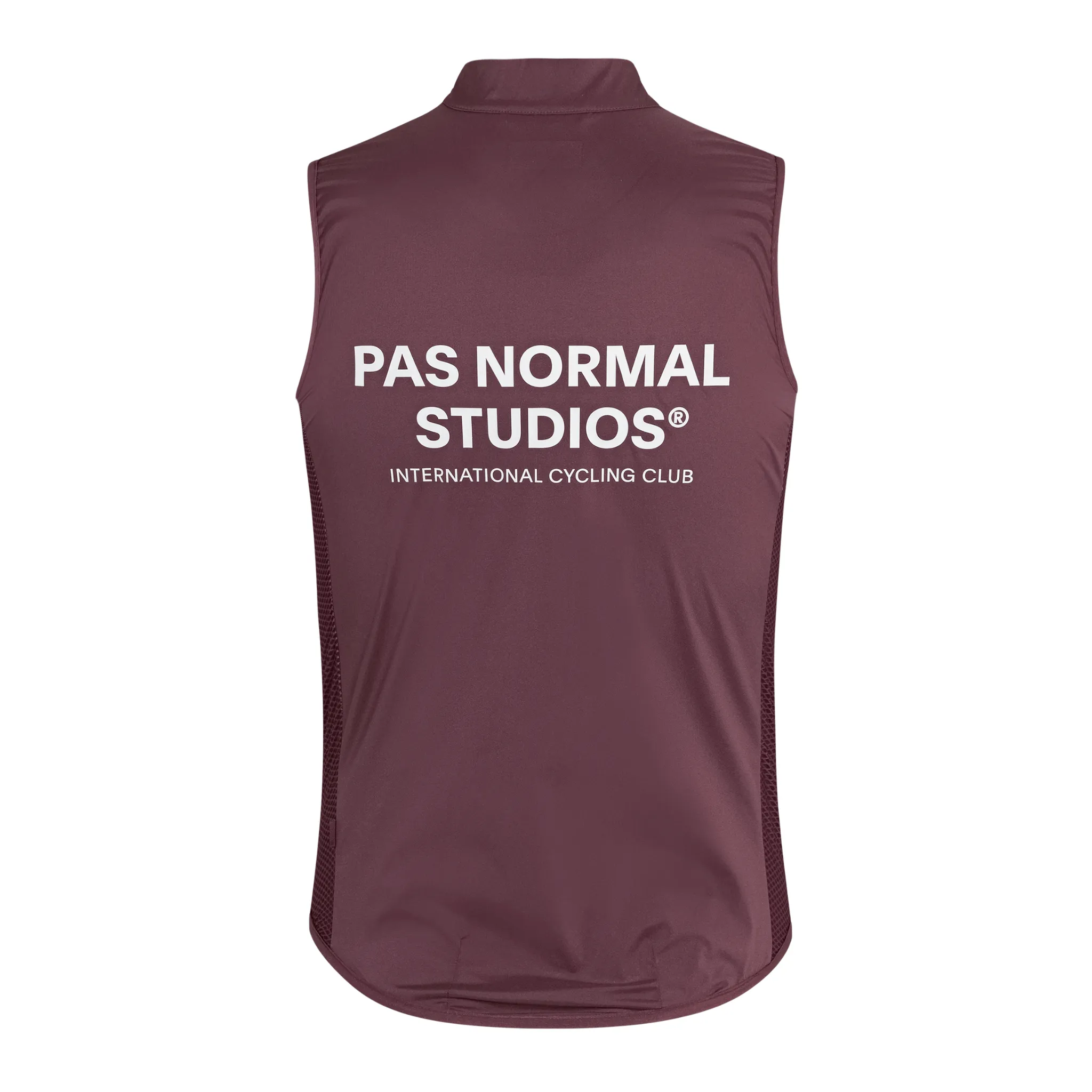 Men's Mechanism Stow Away Gilet - Light Burgundy