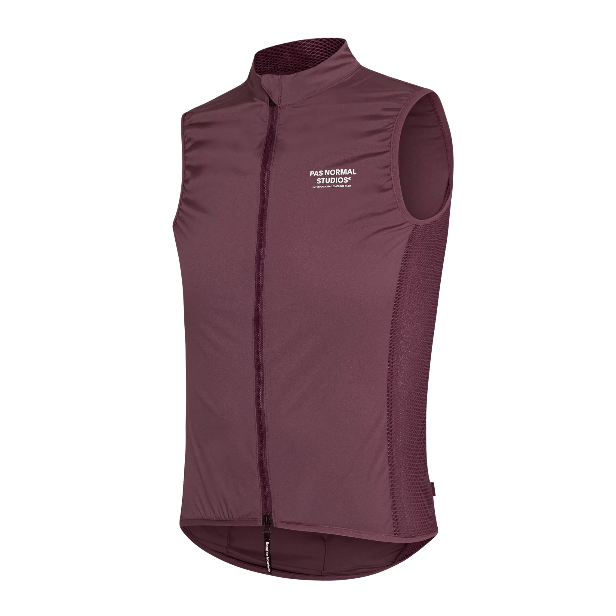 Men's Mechanism Stow Away Gilet - Light Burgundy