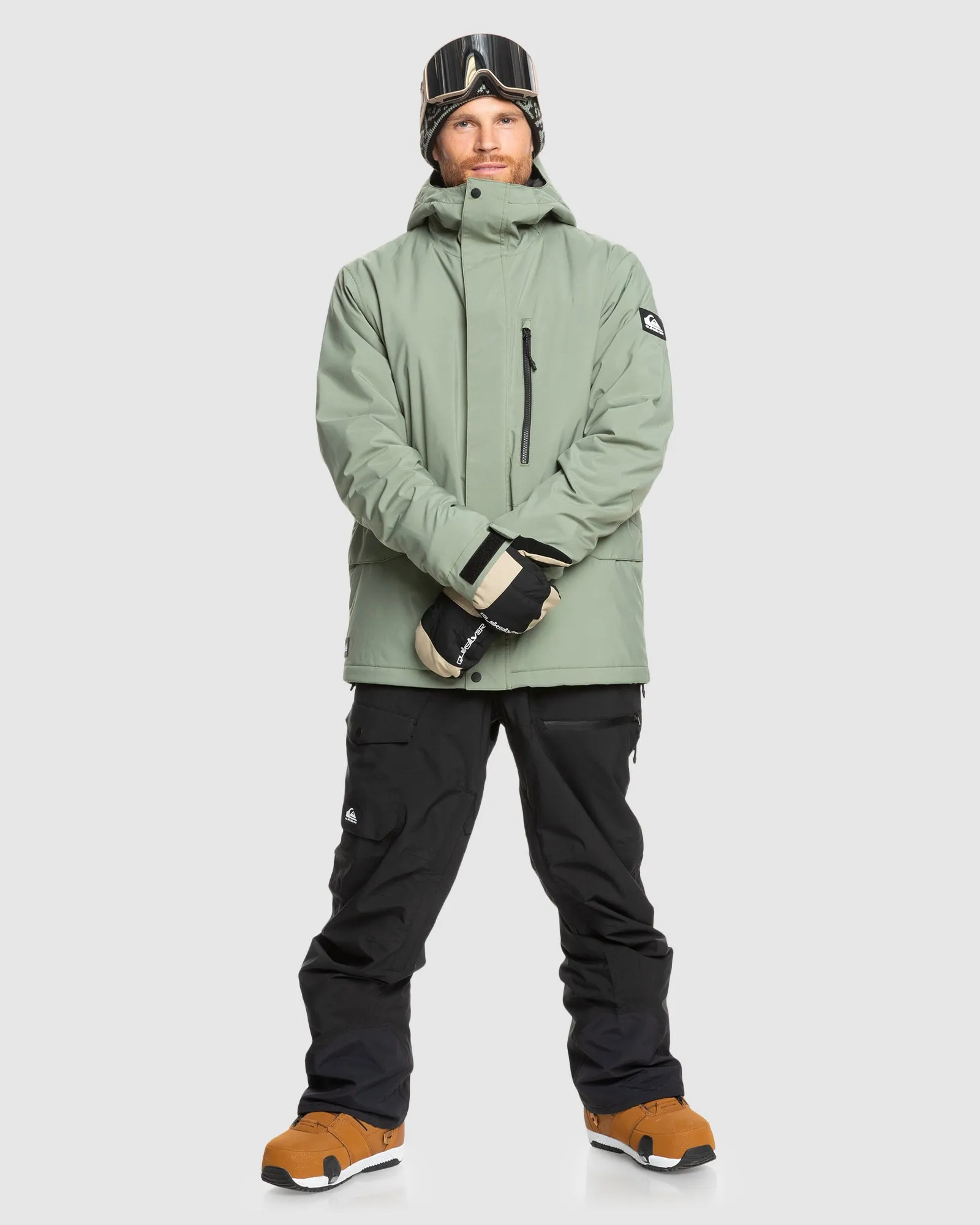 Mens Mission Solid Snow Jacket