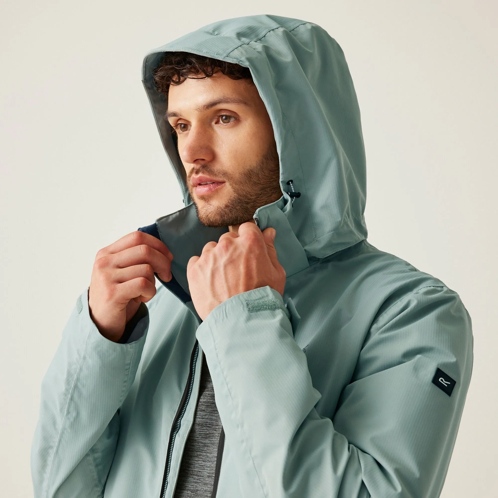 Men's Oakhowe Waterproof Jacket | Glacier