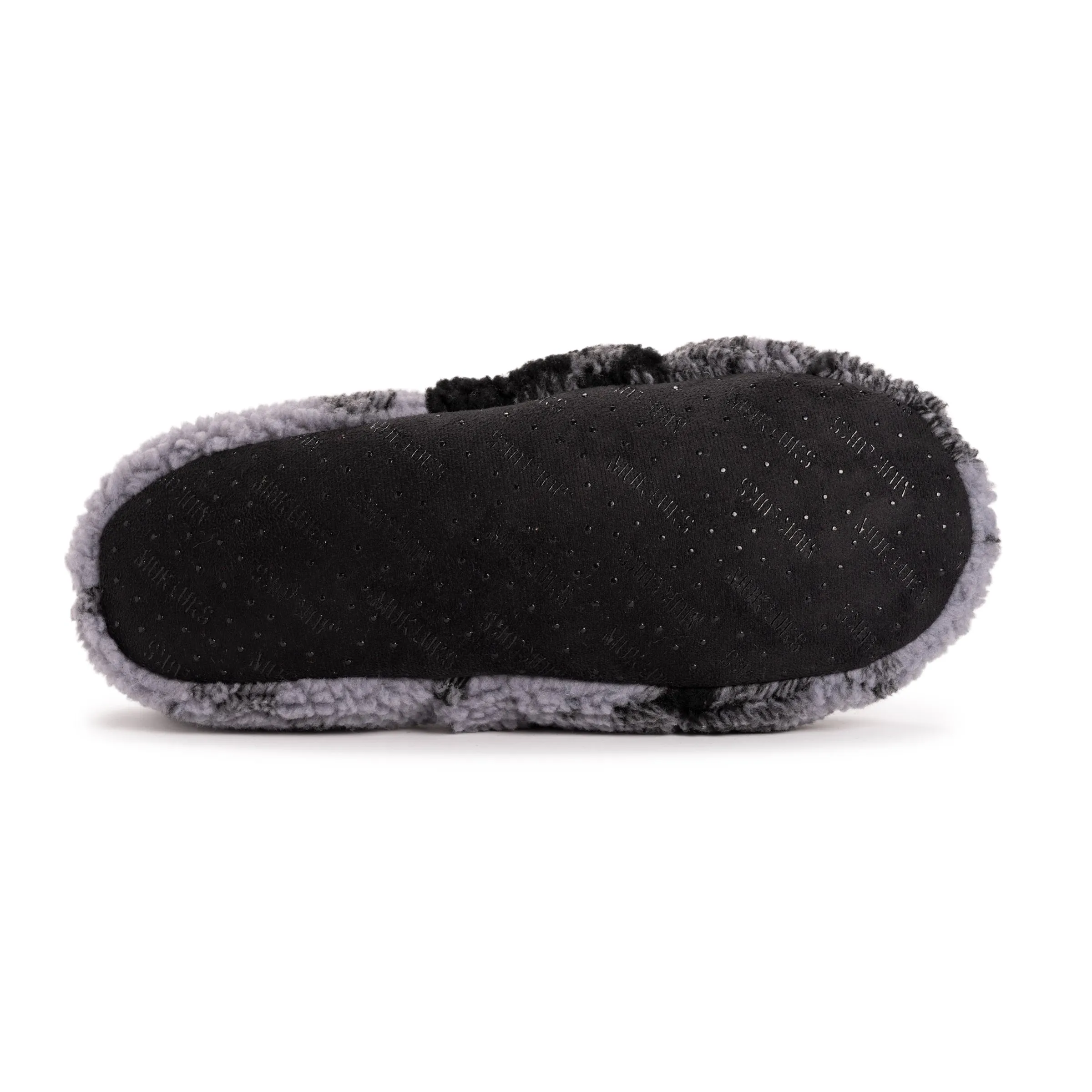 Men's Quilted Sherpa Toggle Bootie Slippers