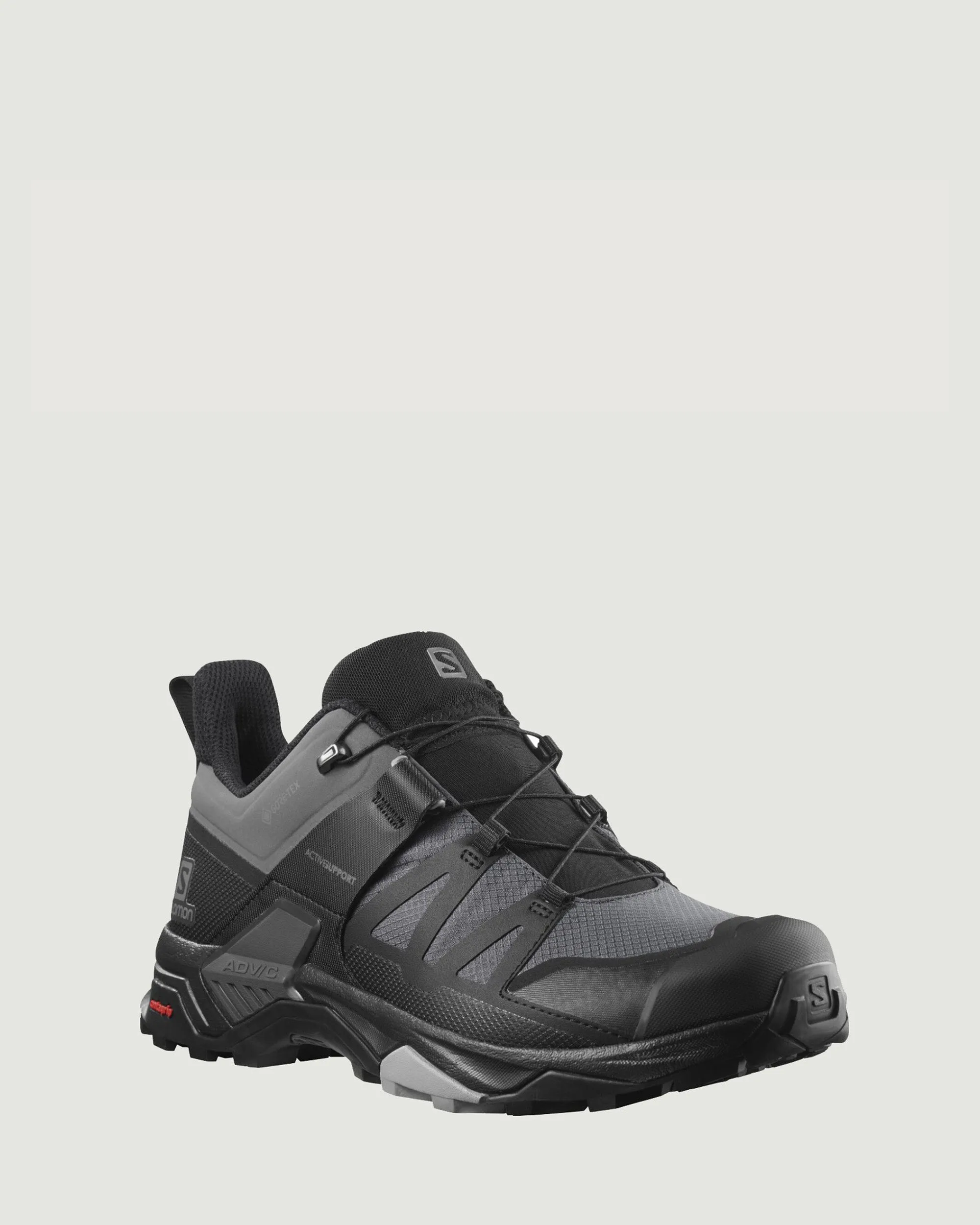 Men's Salomon X Ultra 4 GTX Hiking Shoes - Magnet/Black/Monument