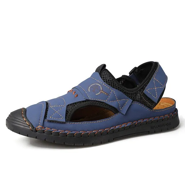 Men's Sandals Breathable Beach Outdoor Flat Casual Shoes