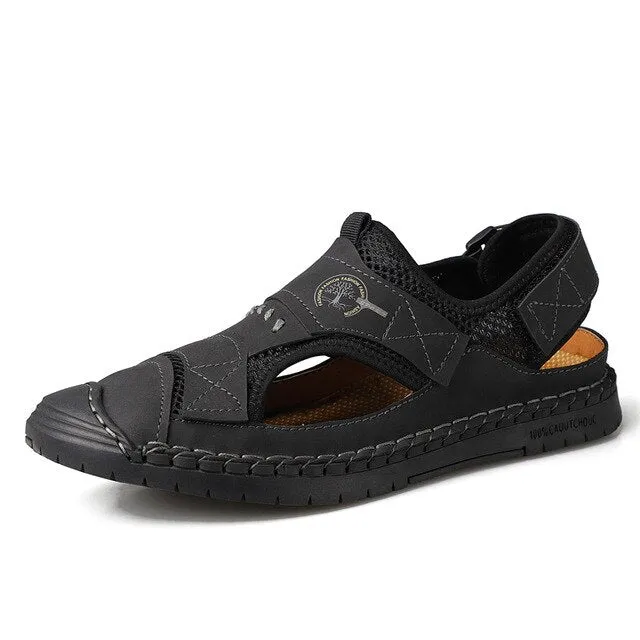 Men's Sandals Breathable Beach Outdoor Flat Casual Shoes