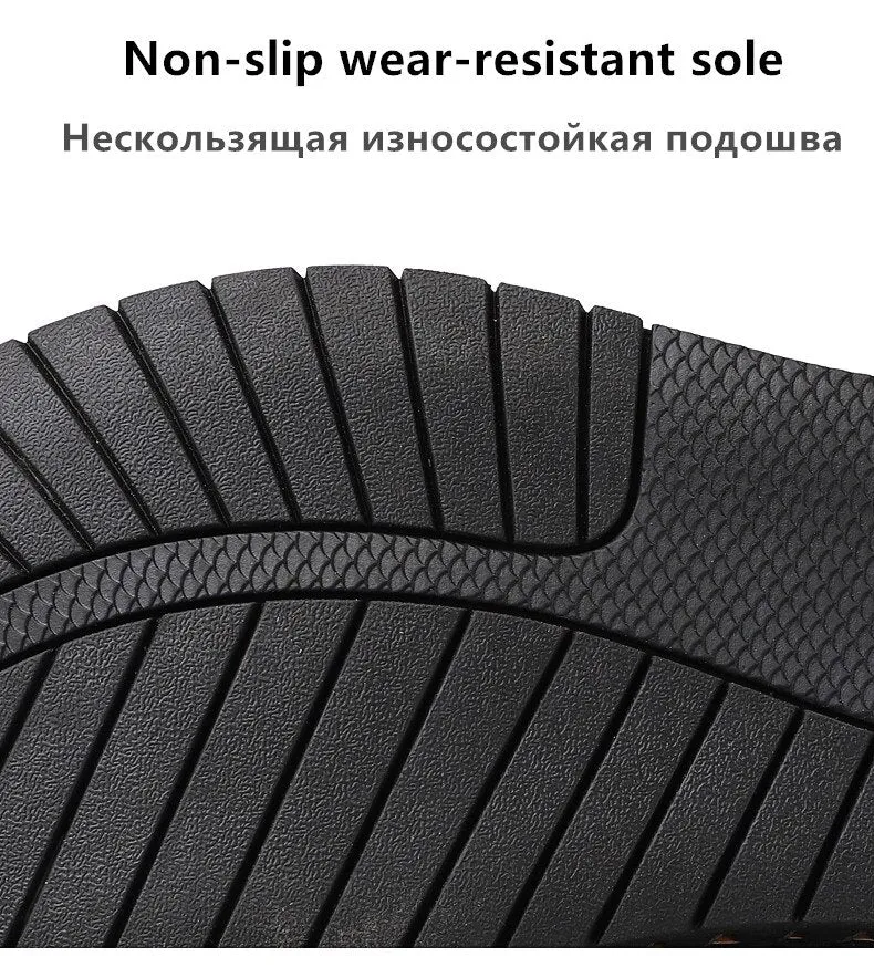 Men's Sandals Breathable Beach Outdoor Flat Casual Shoes
