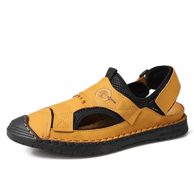 Men's Sandals Breathable Beach Outdoor Flat Casual Shoes