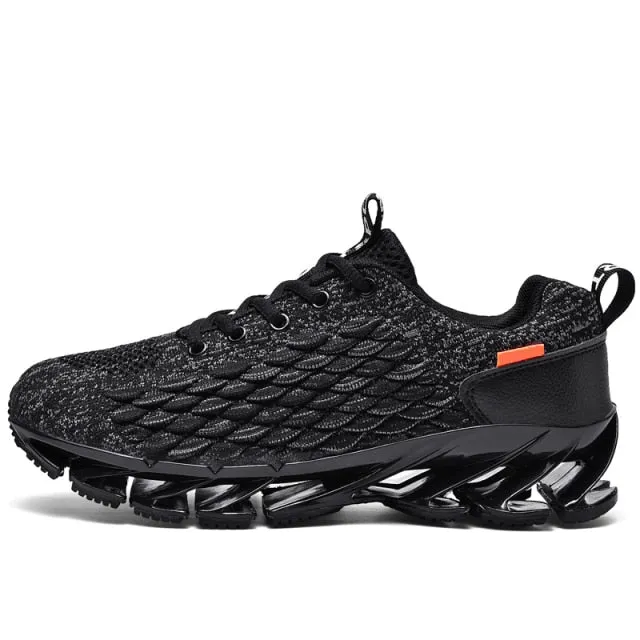Men's Shoes Breathable Mesh Lace Running Shoes Outdoor Fitness Shoes