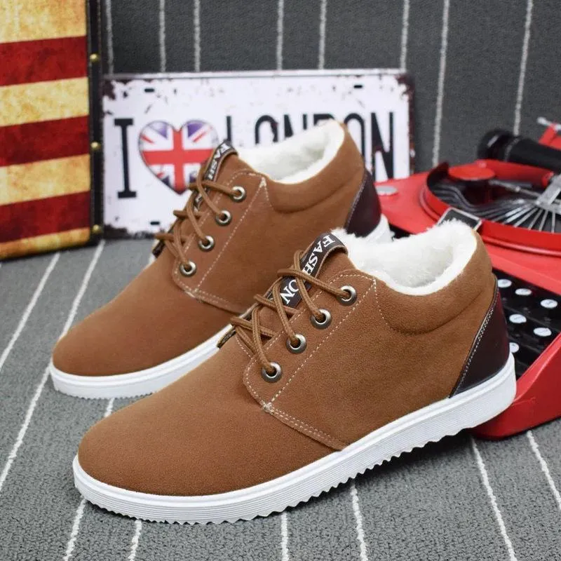 Men's Shoes Winter Cold Protection Non-slip Shoes Keep Warm Cotton Shoes Outdoor Casual Shoes