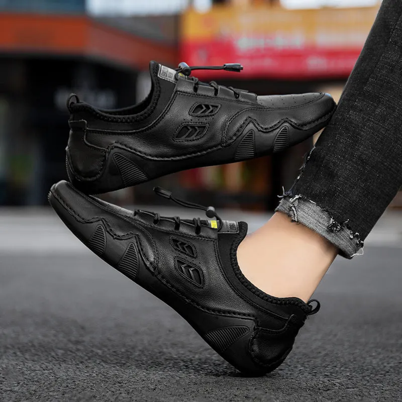 Mens Sneakers Genuine Leather