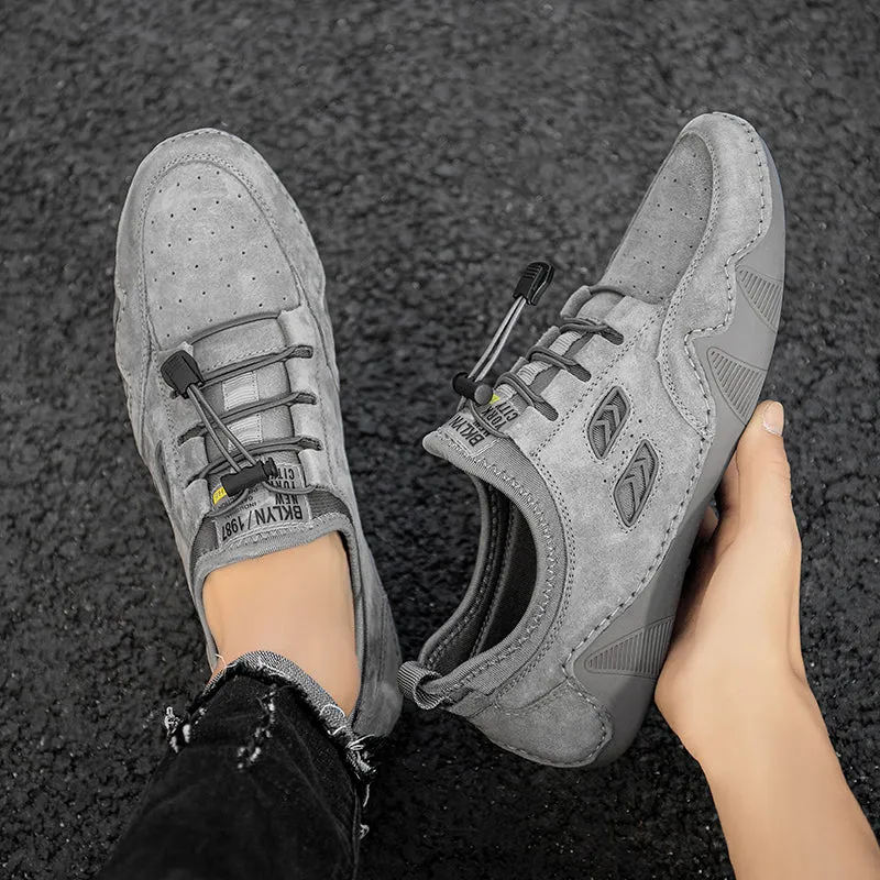 Mens Sneakers Genuine Leather