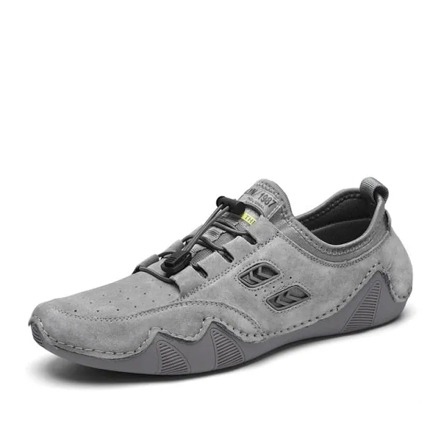 Mens Sneakers Genuine Leather