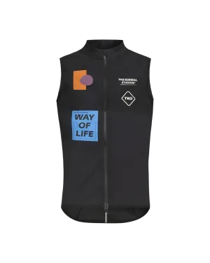 Men's T.K.O. Mechanism Stow Away Gilet - Black