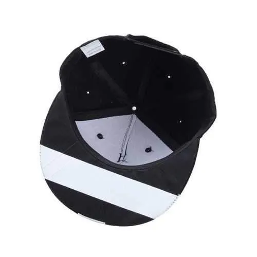 Mens Women Flat Brimmed Hip-hop Cap Casual Outdoor Sport Sun Hat Baseball Cap