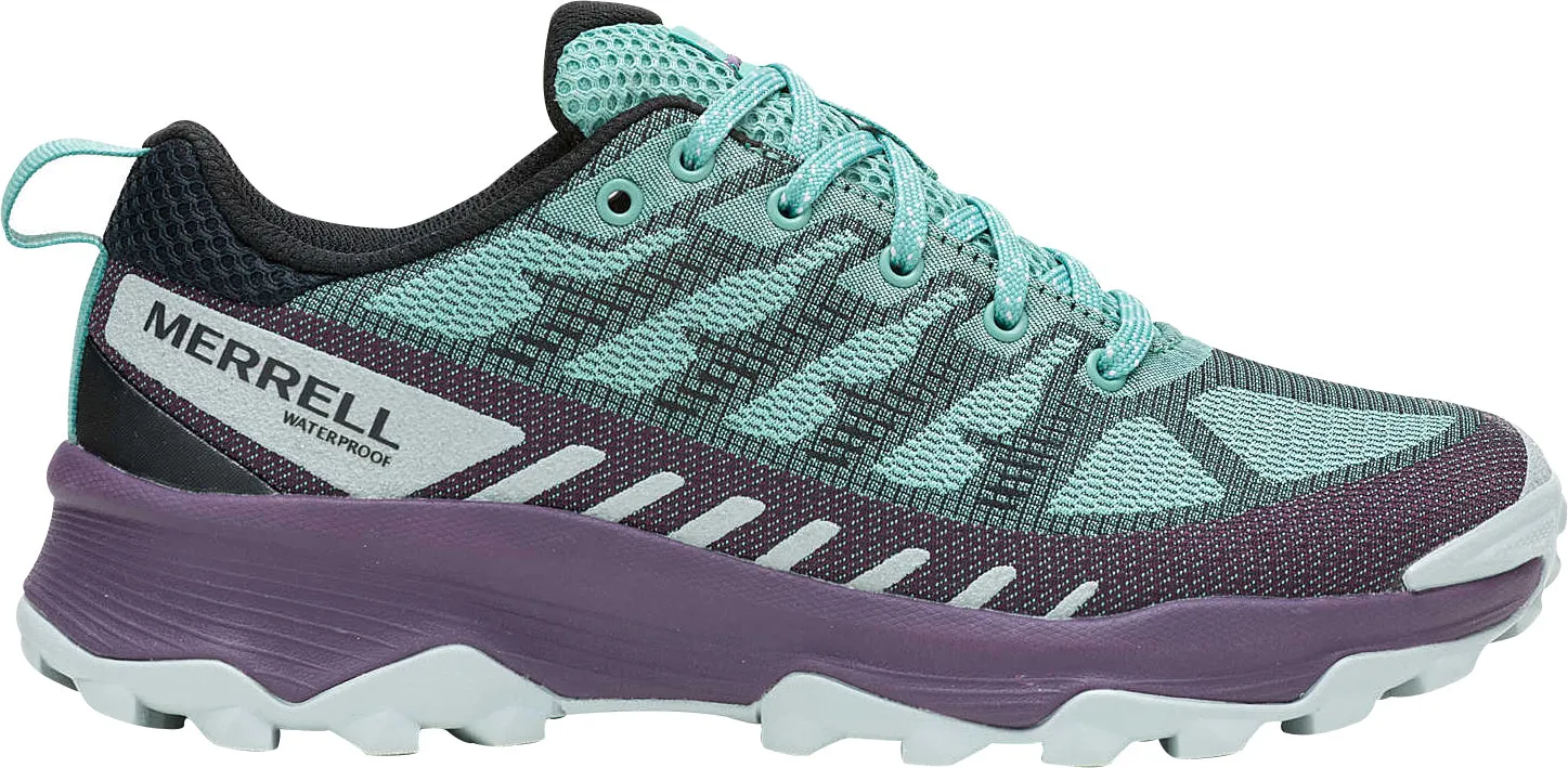 Merrell Speed Eco Waterproof Womens Walking Shoes - Green