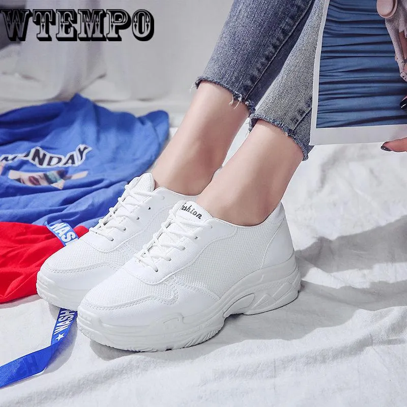 Mesh Women Casual Shoes Lace-up Men Shoes Lightweight Plus Size Breathable Walking Sneakers
